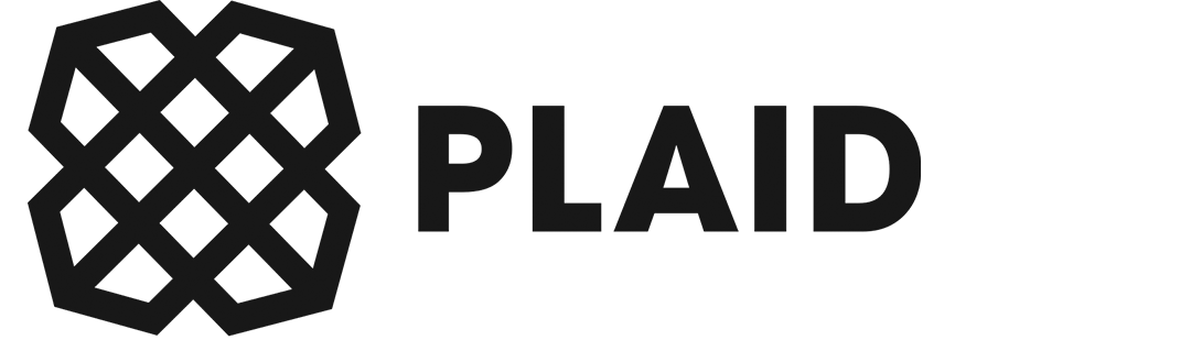 Plaid logo Plaid logo