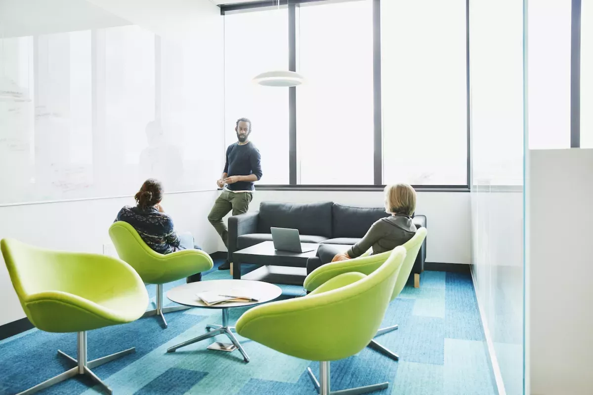 Business people in a meeting Business people in a meeting