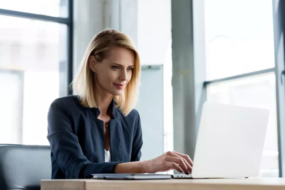 Woman using laptop Woman using laptop