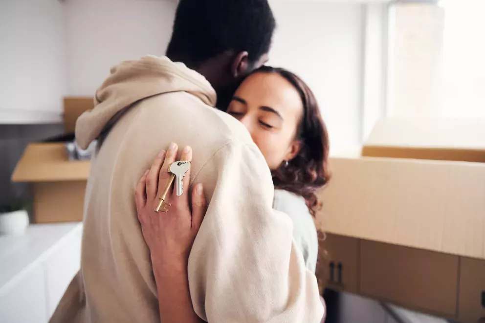 Couple hugging Couple hugging