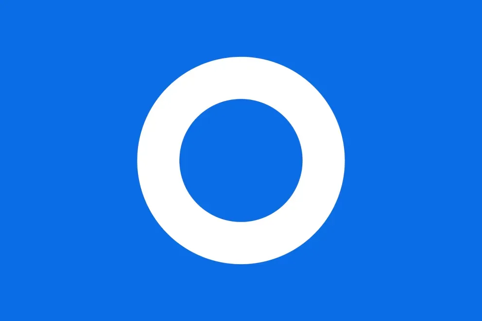 White FICO O graphic on top of blue background White FICO O graphic on top of blue background