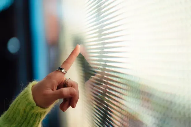 finger pointing at board finger pointing at board