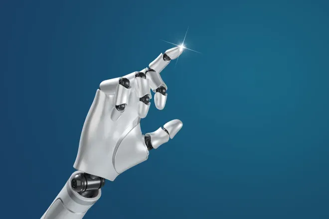robot hand robot hand