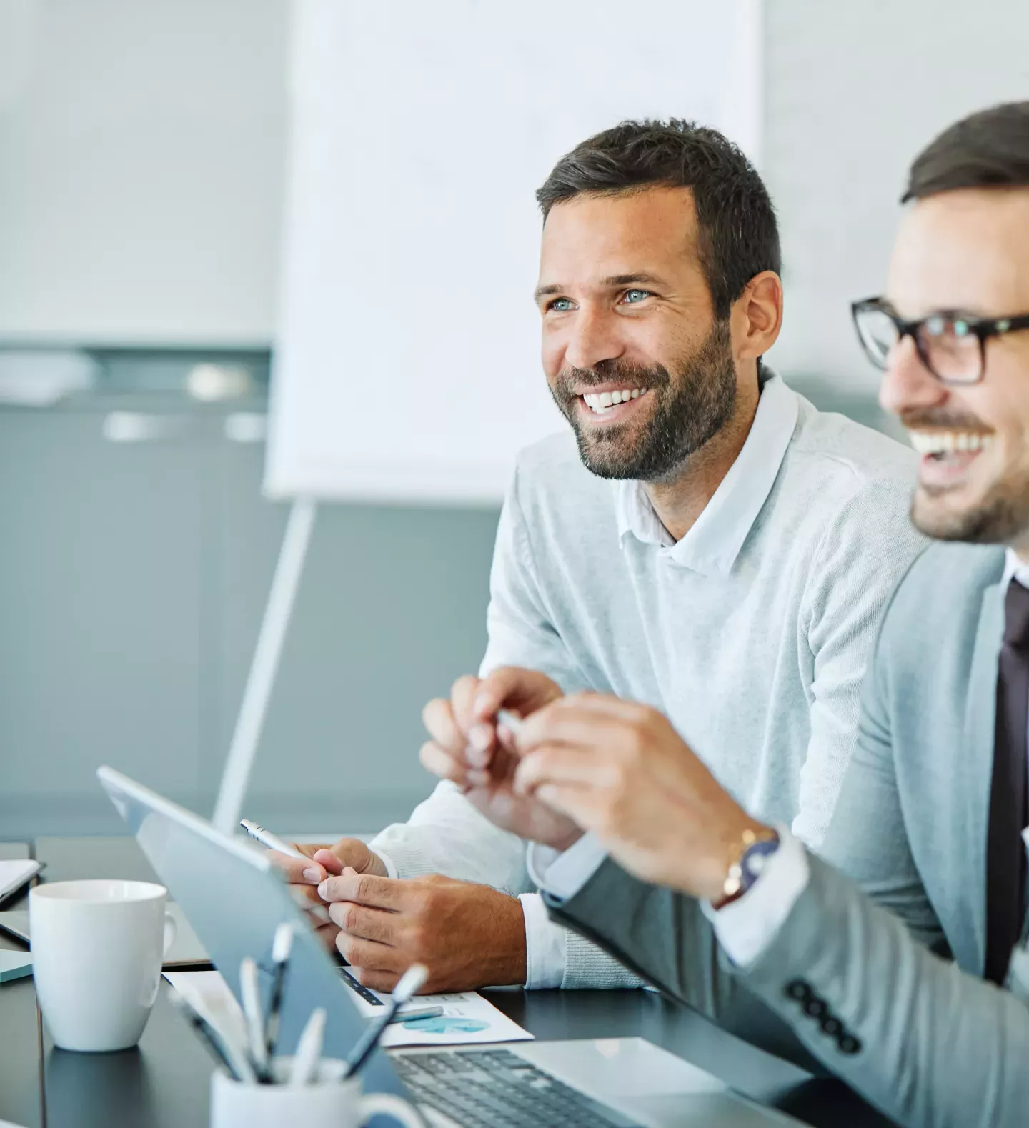 Banker in a meeting Banker in a meeting