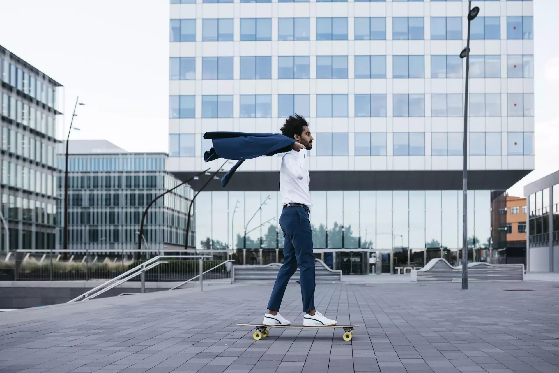 Man on skateboard Man on skateboard